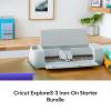 imageCricut Explore 3 Smart Cutting Machine  Vinyl Starter BundleIron On Starter Kit