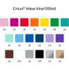 imageCricut Value Permanent Vinyl  50ft Rainbow Sampler 12in x 12in Sheets 50 Count100Pack