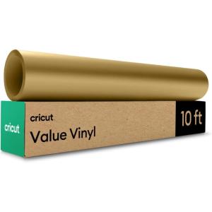 imageCricut Value Permanent Vinyl Black 12 in x 10 ftGold