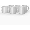imageCricut Beveled Blank CeramicCoated Dishwasher ampamp Microwave Safe Mug to Decorate Mug Press ampamp Infusible Ink Compatible12 Oz Sublimation Ideal for Crafts and Printing 6 Count White12 Ounces