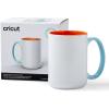 imageCricut Beveled Blank15 oz425 ml 1 ct 15 OZ BEV Ceramic Mug Blank Reef 1Sahara