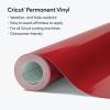 imageCricut Bulk Premium Vinyl Black  PermanentDark Red
