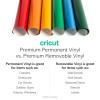 imageCricut Bulk Premium Vinyl Black  PermanentKelly Green