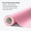 imageCricut Bulk Premium Vinyl Black  PermanentLight Pink