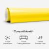 imageCricut Bulk Premium Vinyl Black  PermanentStone Yellow