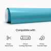 imageCricut ColdActivated ColorChanging Vinyl  TurquoisePurple 2ft Roll of Permanent Vinyl 12x24TurquoiseLight Blue