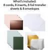 imageCricut Joy Foil Transfer Insert Cards Celebration Sampler A2Forest Grove Sampler