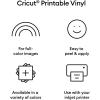 imageCricut Printable Vinyl 40 Transparent Sheets 85quot x 11quot  Compatible with Inkjet Printers  For Joy Xtra Explore ampamp Maker Machines40 Transparent Sheets