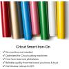 imageCricut Smart IronOn for Joy Xtra Sampler Pack 95in x 12in 6 Sheets  HTV Heat Transfer Vinyl  Matless Cutting for Long cutsMakerExplore