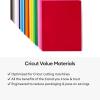 imageCricut Value Cardstock Paper Ocean Sampler  80 sheets 85quot x 11quot  Compatible with Joy Xtra Explore ampamp Maker Machines  Letter SizeRainbow