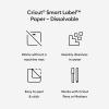 imageSmart Label Paper  Dissolvable White2ft Roll 13 x 24 Pack of 2