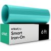 imageCricut Smart Iron On for Joy Machine Black 55in x 6ft  HTV Heat Transfer Vinyl  Matless Cutting for Long cutsBright Teal