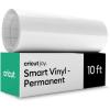 imageCricut Smart Permanent Vinyl for Joy Machine Black 55in x 10ft roll  Matless Cutting for Long cutsWhite
