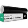 imageCricut Smart Permanent Vinyl for Joy Xtra Machine White 95in x 6ft RollBlack