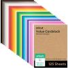 imageCricut Value Cardstock Paper Ocean Sampler  80 sheets 85quot x 11quot  Compatible with Joy Xtra Explore ampamp Maker Machines  Letter SizeRainbow