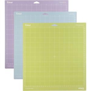 imageCricut Cutting Mat Variety Pack 8 Count 12in x 12in  for Explore ampamp Maker Machines  Includes 4 StandardGrip 2 LightGrip 2 StrongGrip143L x 13W