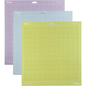 imageCricut Cutting Mat Variety Pack 8 Count 12in x 12in  for Explore ampamp Maker Machines  Includes 4 StandardGrip 2 LightGrip 2 StrongGrip3 Count New
