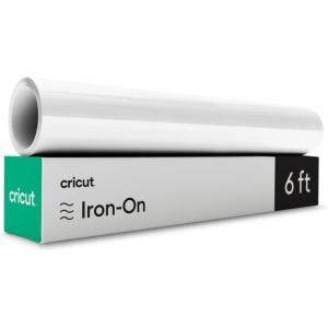 imageCricut Everyday Iron On Red 3Pack of 2ft Rolls 12quotx24quot Heat Transfer Vinyl for Shirts Hats Dcor ampamp Morewhite