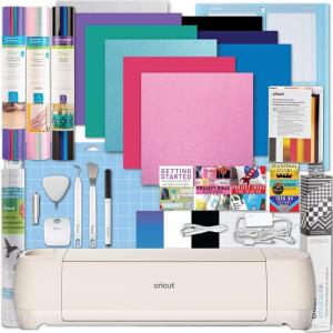 imageCricut Explore 4 Machine Ultimate Card Sampler Bundle  Vinyl Sampler Infusible Ink Card Making Kit Heat Transfer Vinyl Tool Set Cutting Mats  Beginner Die Cutting Machine Set for DIY ProjectsUltimate Card Making