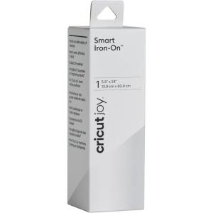 imageCricut Joy Smart Iron On Black  3Pack of 2ft Rolls 55quotx24quot Heat Transfer Vinyl for Joy Machine Matless Cutting for Long cutsWhite