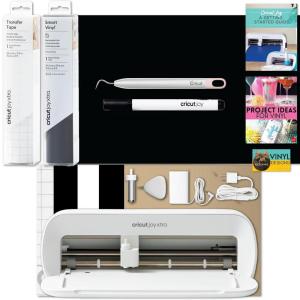 imageCricut Joy Xtra Machine with Smart Vinyl Transfer Tape and Weeder Tool Beginner Bundle  Craft Machine Bundle with Materials to Start DIY Decor and Crafts with this Beginner Friendly Cutting MachineJoy Xtra Beginner Vinyl Bundle