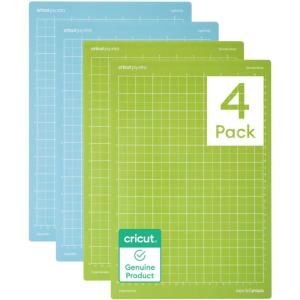 imageCricut Mat Variety Pack 4 Count 85in x 12in  for Joy Xtra Machine  Includes 2 StandardGrip ampamp 2 LightGripVariety 4Ct