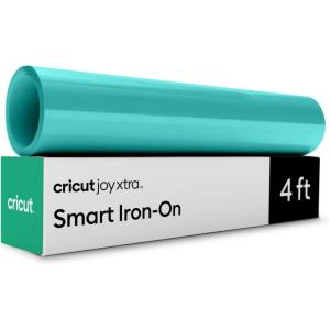 imageCricut Smart Iron On for Joy Xtra Machine White 95in x 4ft  HTV Heat Transfer Vinyl  Matless Cutting for Long cutsBright Teal