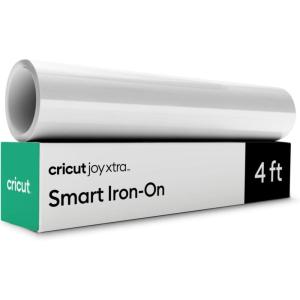 imageCricut Smart Iron On for Joy Xtra Machine White 95in x 4ft  HTV Heat Transfer Vinyl  Matless Cutting for Long cutsWhite