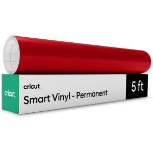 imageCricut Smart Permanent Vinyl Grass Green 13in x 5ft  for Maker ampamp Explore MachinesRed
