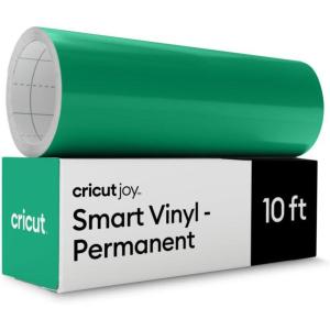 imageCricut Smart Permanent Vinyl for Joy Machine Black 55in x 10ft roll  Matless Cutting for Long cutsGrass