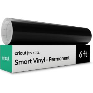 imageCricut Smart Permanent Vinyl for Joy Xtra Machine White 95in x 6ft RollBlack