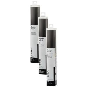 imageCricut Smart Removable Vinyl Blue  3Pack of 3ft Rolls 13quot x 36quot  Matless Cutting for Long cuts up to 12ft  Compatible with Maker ampamp Explore MachinesBlack