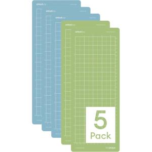 imageCricut StandardGrip Cutting Mat Pack 5 count 45in x 12in  for Joy MachineVariety Pack