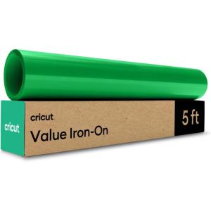 imageCricut Value Iron On Gray 12in x 5ft roll  HTV Heat Transfer VinylGreen