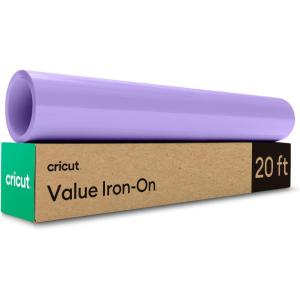 imageCricut Value IronOn Blue 12 in x 20 ft HTV Heat Transfer VinylLilac