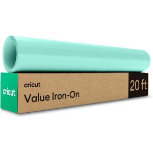 imageCricut Value IronOn Blue 12 in x 20 ft HTV Heat Transfer VinylMint