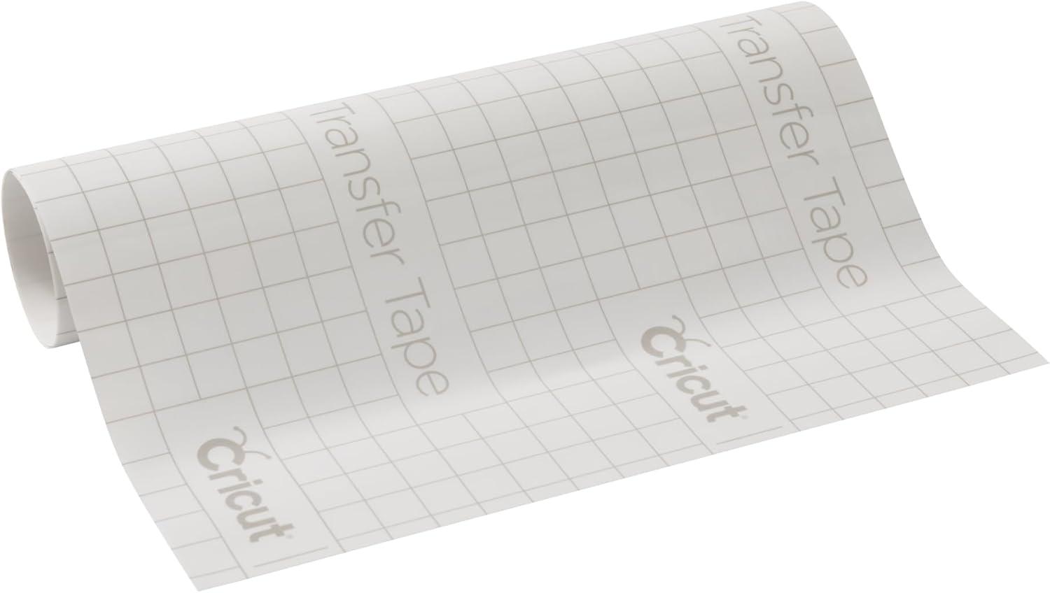 imageCricut Joy Xtra Vinyl Transfer Tape 95 in x 20 ft Clear Vinyl Transfer Paper for Labels DIY Crafts ampamp More Works with Most Vinyl Types Joy Xtra Machine3ft Pack of 2