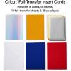 imageCricut Foil Transfer Cards S40 Celebration Sampler  475 in x 475in  14 CountFoil Celebration