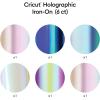 imageCricut Holographic Sparkle Iron On Ultimate Sampler  3 Sheets 12quotx12quot  HTV Heat Transfer Vinyl for Shirts Apparel Hats ampamp More  Compatible with Cricut EasyPress ampamp MachinesUltimate Sampler
