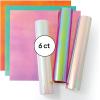 imageCricut Holographic Sparkle Iron On Ultimate Sampler  3 Sheets 12quotx12quot  HTV Heat Transfer Vinyl for Shirts Apparel Hats ampamp More  Compatible with Cricut EasyPress ampamp MachinesUltimate Sampler