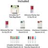 imageCricut Infusible Ink Starter Bundle  Sublimation Kit for Permanent Transfers  Includes Infusible Ink Sheets Markers Pens Blank Bags ampamp Coasters