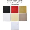 imageCricut Insert Cards Glitz and Glam Sampler  S40 35 ct
