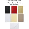 imageCricut Insert Cards R10 Create DepthFilled Birthday Cards Thank You Cards Custom Greeting Cards at Home Compatible with Cricut JoyMakerExplore Machines Glitz and Glam Sampler 42 ct