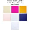 imageCricut Insert Cards S40 Create DepthFilled Birthday Cards Thank You Cards Custom Greeting Cards at Home Compatible with Cricut JoyMakerExplore Machines Sensei Sampler 30 ctS40