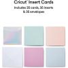 imageCricut Insert Cards S40 Create DepthFilled Birthday Cards Thank You Cards Custom Greeting Cards at Home Compatible with Cricut JoyMakerExplore Machines Princess Sampler 35 ct