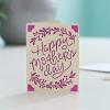 imageCricut Joy Insert Cards  DIY Greeting Card for Baby Shower Birthday and Wedding  Matte Holographic CreamGold 12 ctCreamGold Glitter