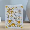 imageCricut Joy Insert Cards  DIY Greeting Card for Baby Shower Birthday and Wedding  Matte Holographic CreamGold 12 ctCreamGold Glitter