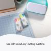 imageCricut Joy Opaque Gel Pens Set of 3 Use with Cricut Joy Cutting Machine Add a Pop to The Darkest Colors of Paper Cards ampamp Labels Medium Point 10mm Pink White OrangeYellow  White  Blue