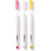 imageCricut Joy Opaque Gel Pens Set of 3 Use with Cricut Joy Cutting Machine Add a Pop to The Darkest Colors of Paper Cards ampamp Labels Medium Point 10mm Pink White OrangePink  White  Orange