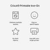 imageCricut Printable IronOn Dark Fabric3 sheets Pack of 1
